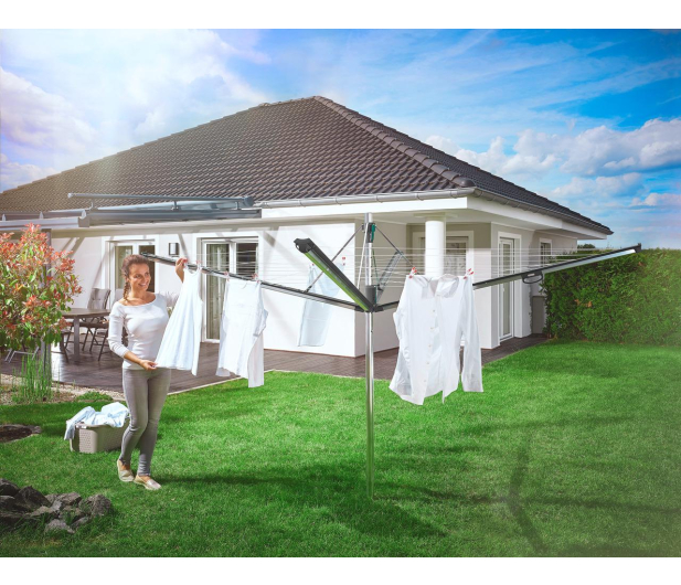 LEIFHEIT Suszarka ogrodowa Linomatic Plus 600 (85277) - 1442095 - zdjęcie 2